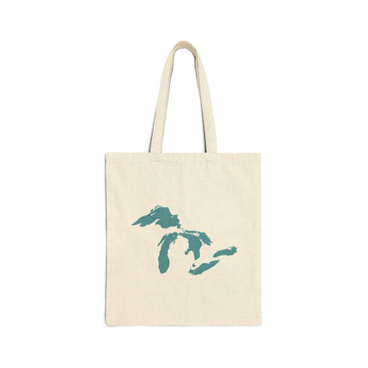 Great Lakes Light Tote Bag (Huron Blue)