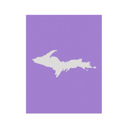 Michigan Upper Peninsula Home & Garden Flag (w/ UP Outline) | Lavender