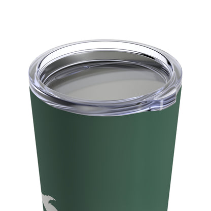 Michigan Upper Peninsula Tumbler (w/ UP Outline) | Ginger Ale Green - 20oz