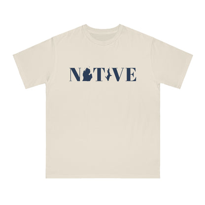 Michigan 'Native' T-Shirt (Didone Font) | Organic Unisex