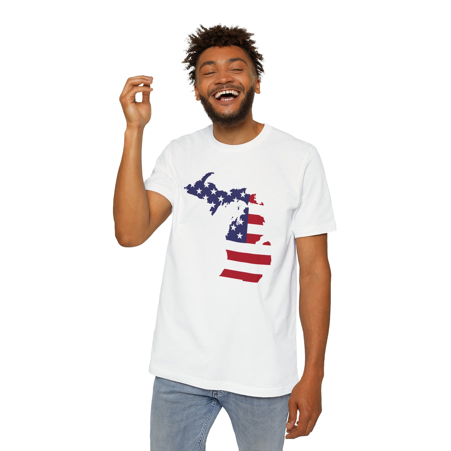 Michigan USA Flag T-Shirt | Made in USA