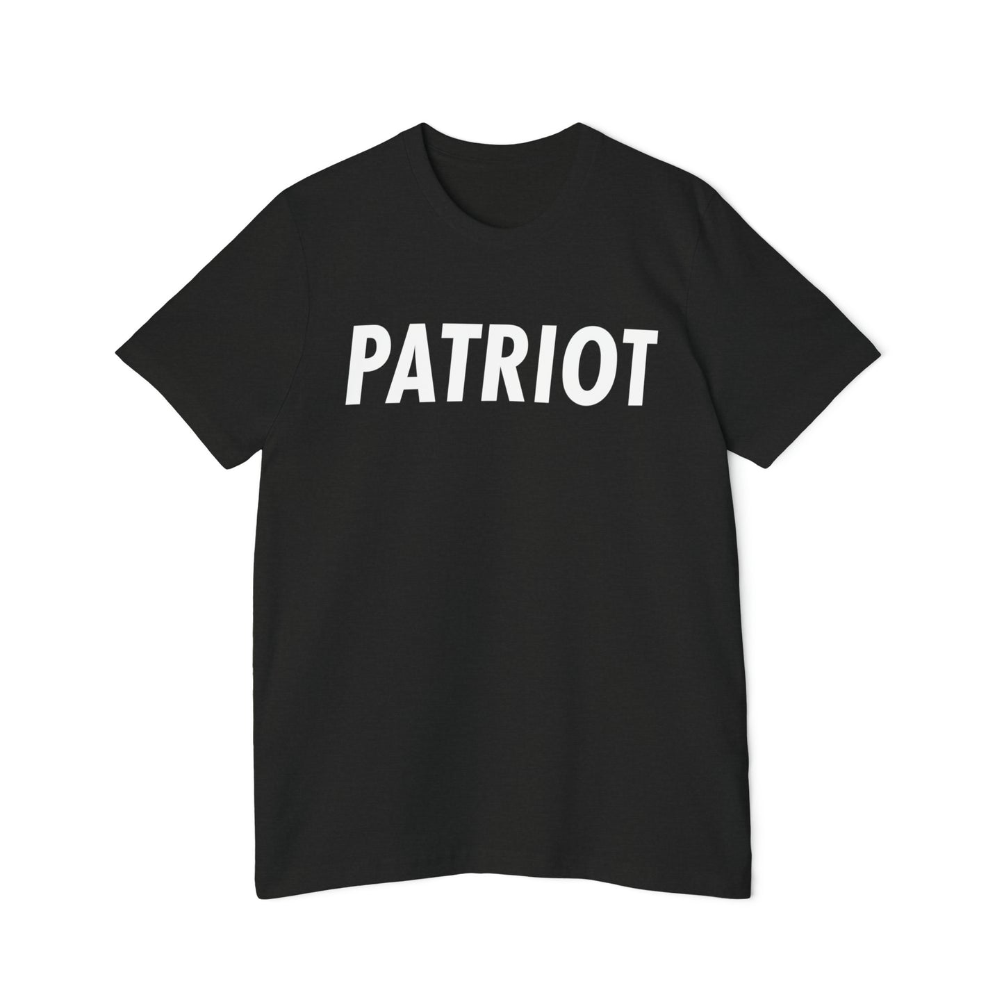 'Patriot' T-Shirt (Oblique Sans Font) | Made in USA