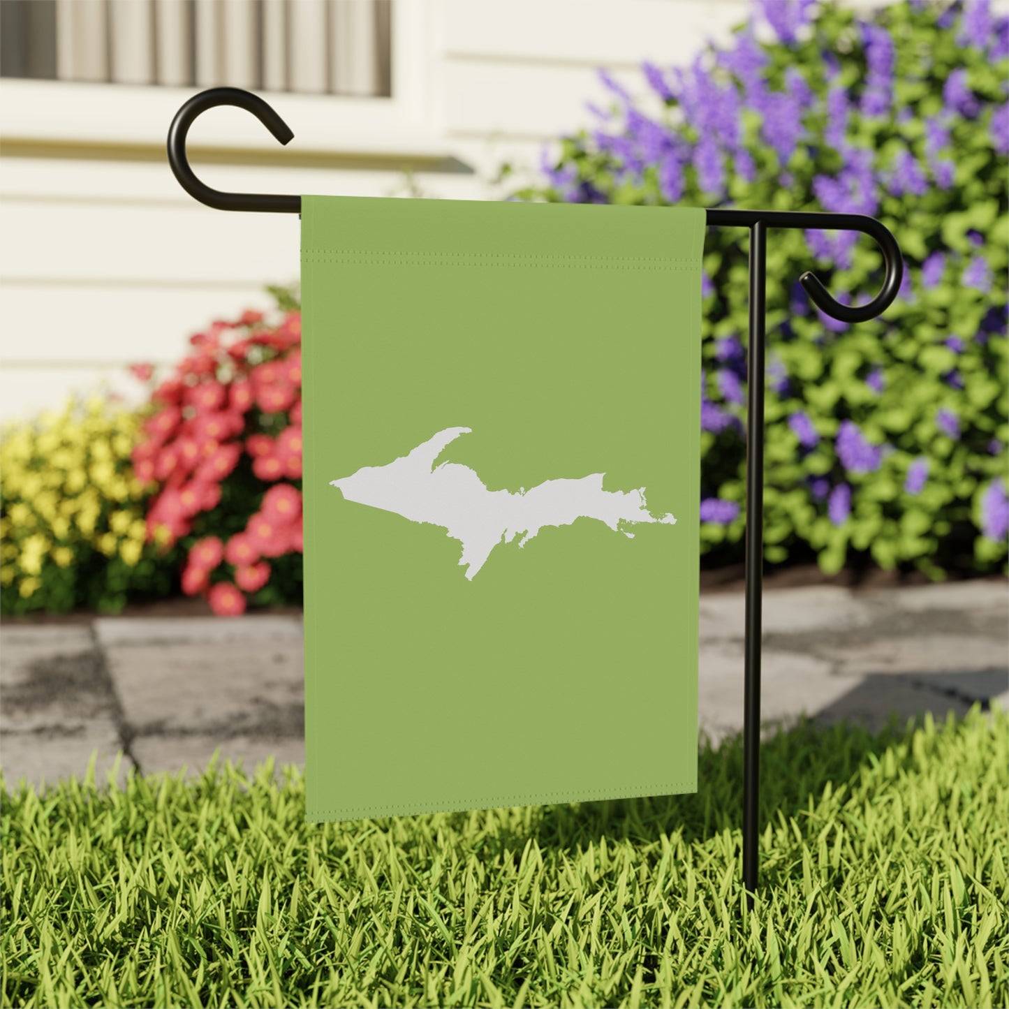 Michigan Upper Peninsula Home & Garden Flag (w/ UP Outline) | Gooseberry Green