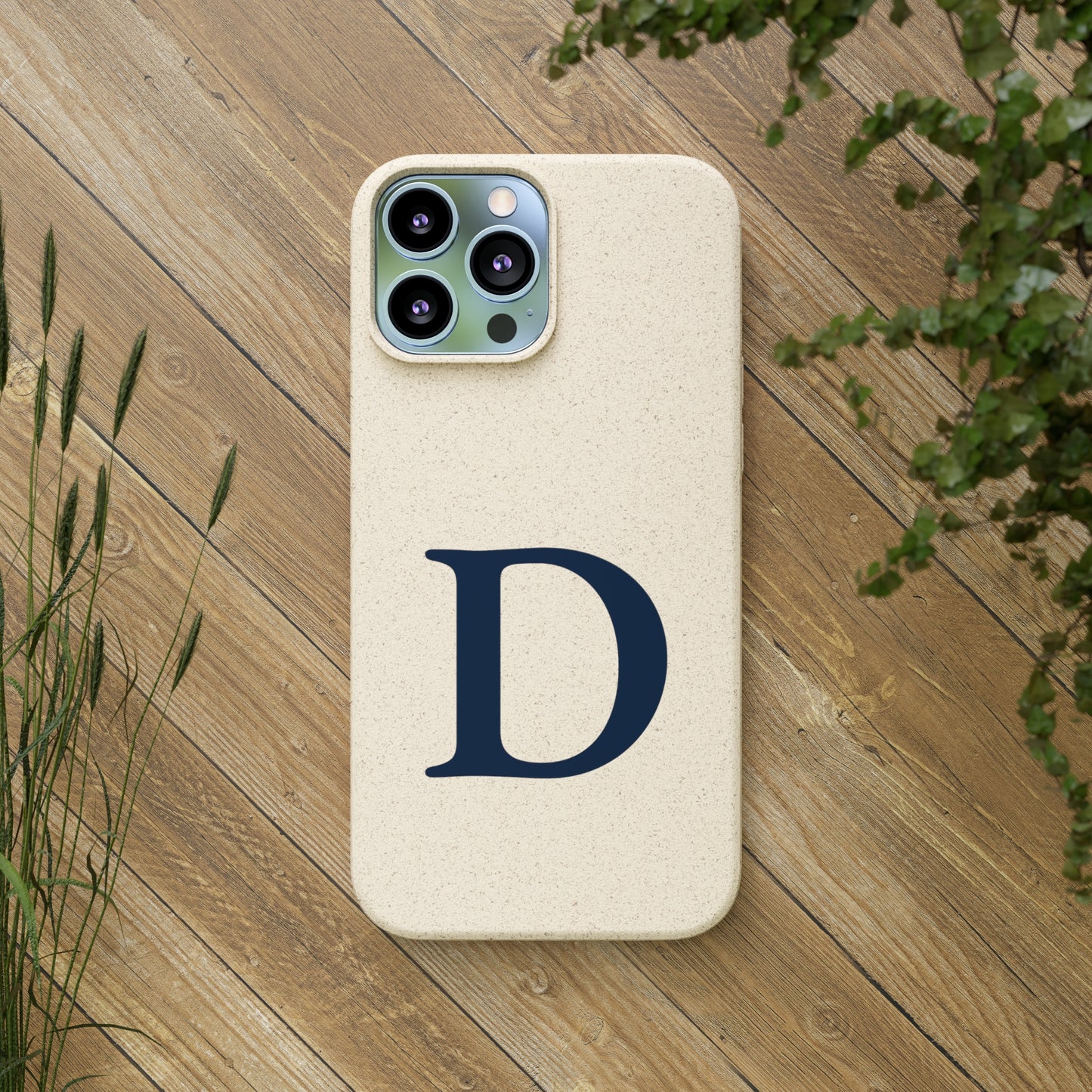 Detroit 'Old French D' Phone Cases (Navy) | Android & iPhone