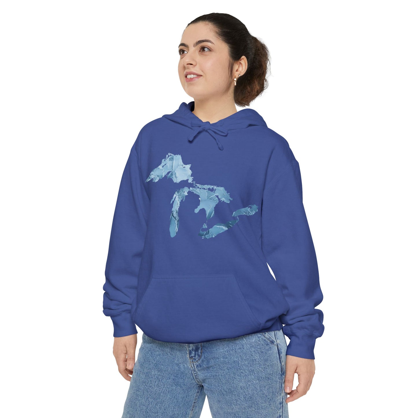 Great Lakes Hoodie | Unisex Garment-Dyed - Lake Ice Edition