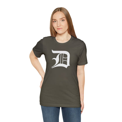 Detroit 'Old English D' T-Shirt | Unisex Standard