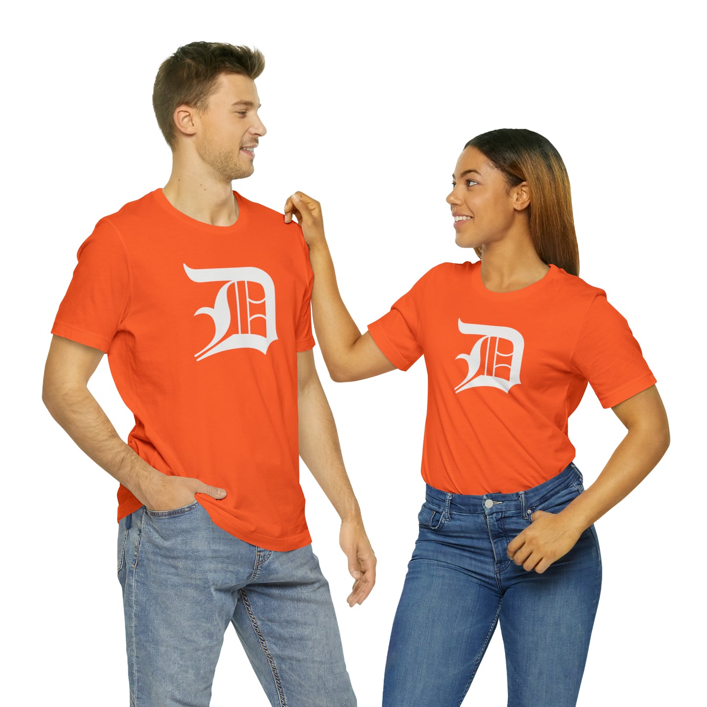 Detroit 'Old English D' T-Shirt | Unisex Standard