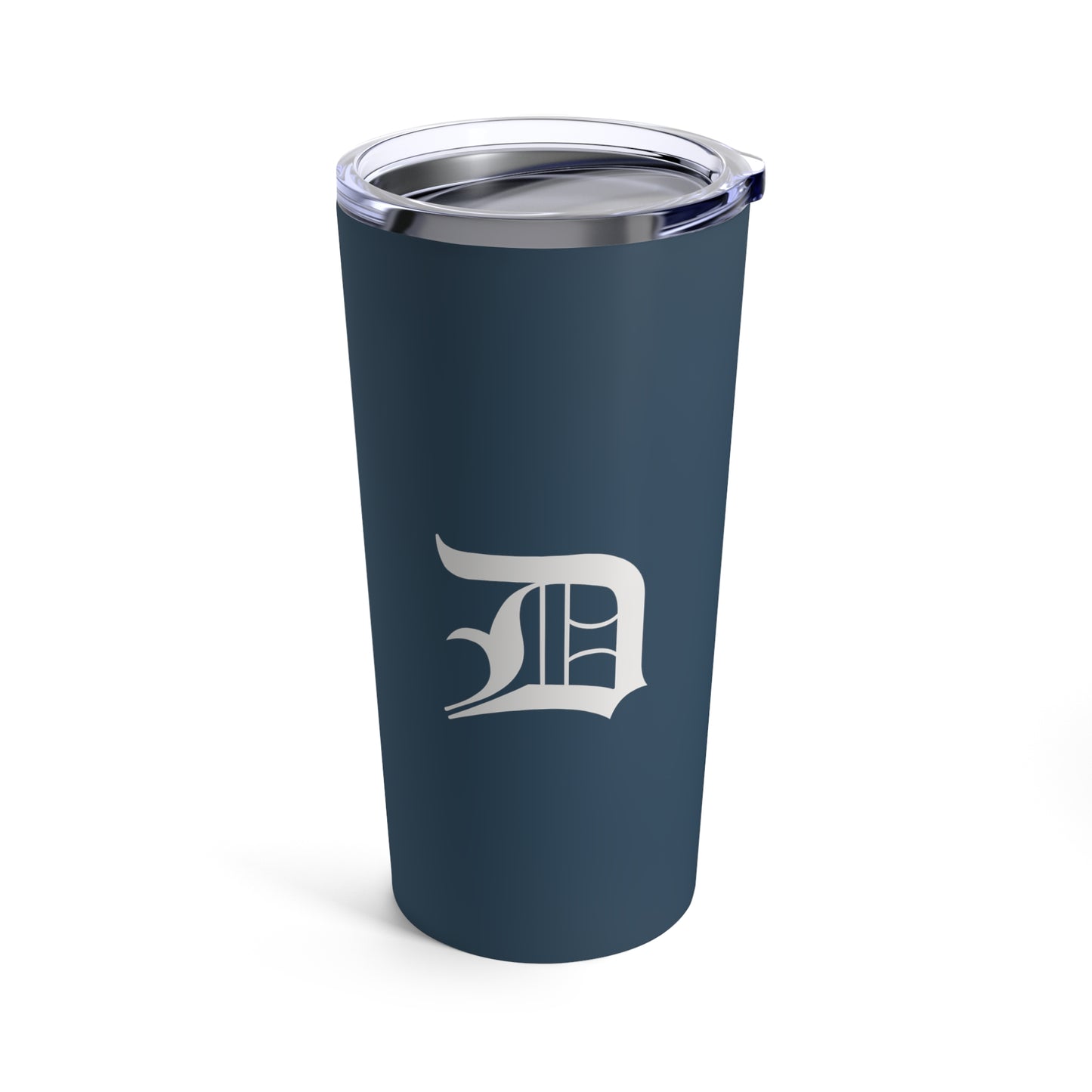 Detroit 'Old English D' Tumbler | '37 Caddie Blue - 20oz