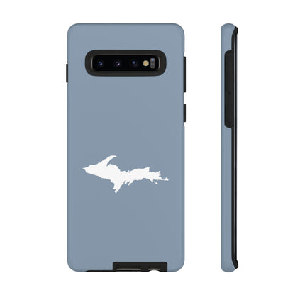 Michigan Upper Peninsula Tough Phone Case (B-24 Liberator Grey w/ UP Outline) | Samsung & Pixel Android