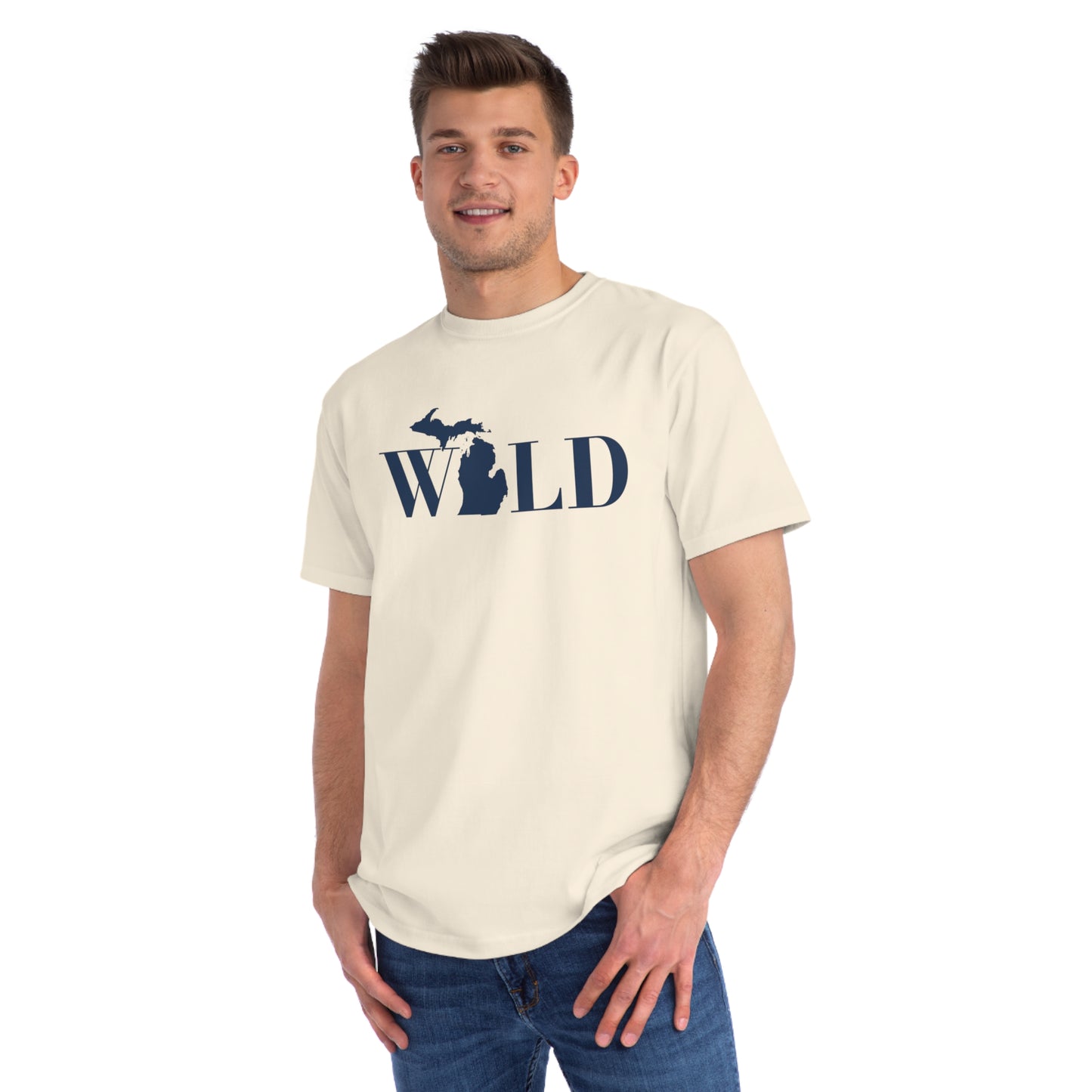 Michigan 'Wild' T-Shirt (Didone Font) | Organic Unisex