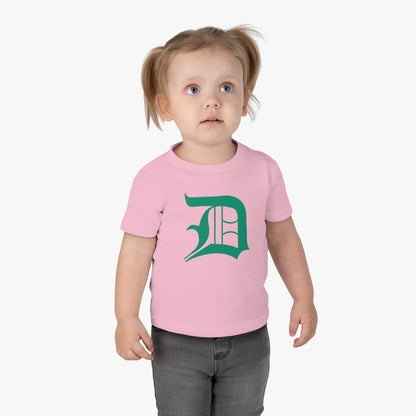 Detroit 'Old English D' Infant T-Shirt (Emerald Green) | Short Sleeve