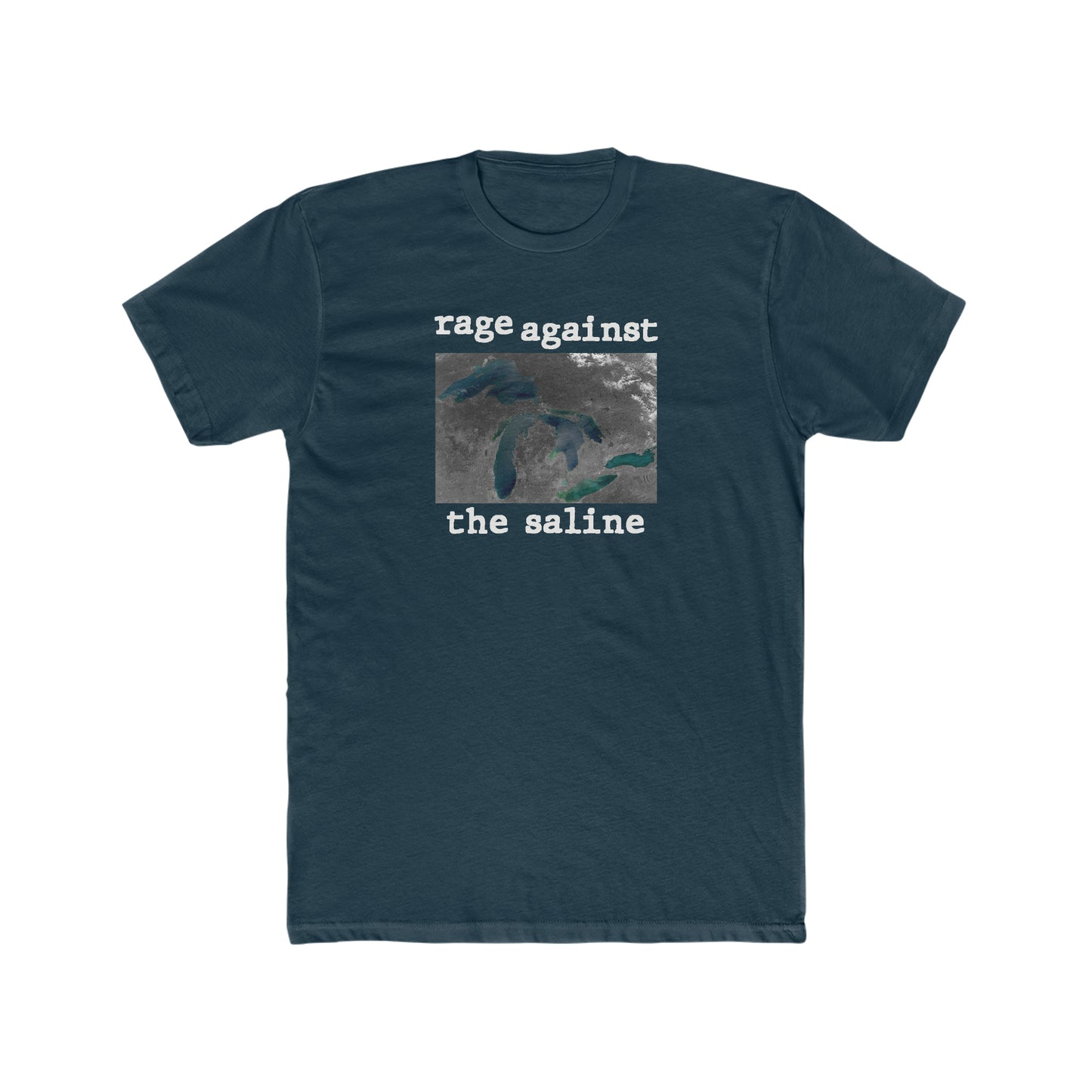 Great Lakes 'Rage Against the Saline' T-Shirt | Men's Fitted