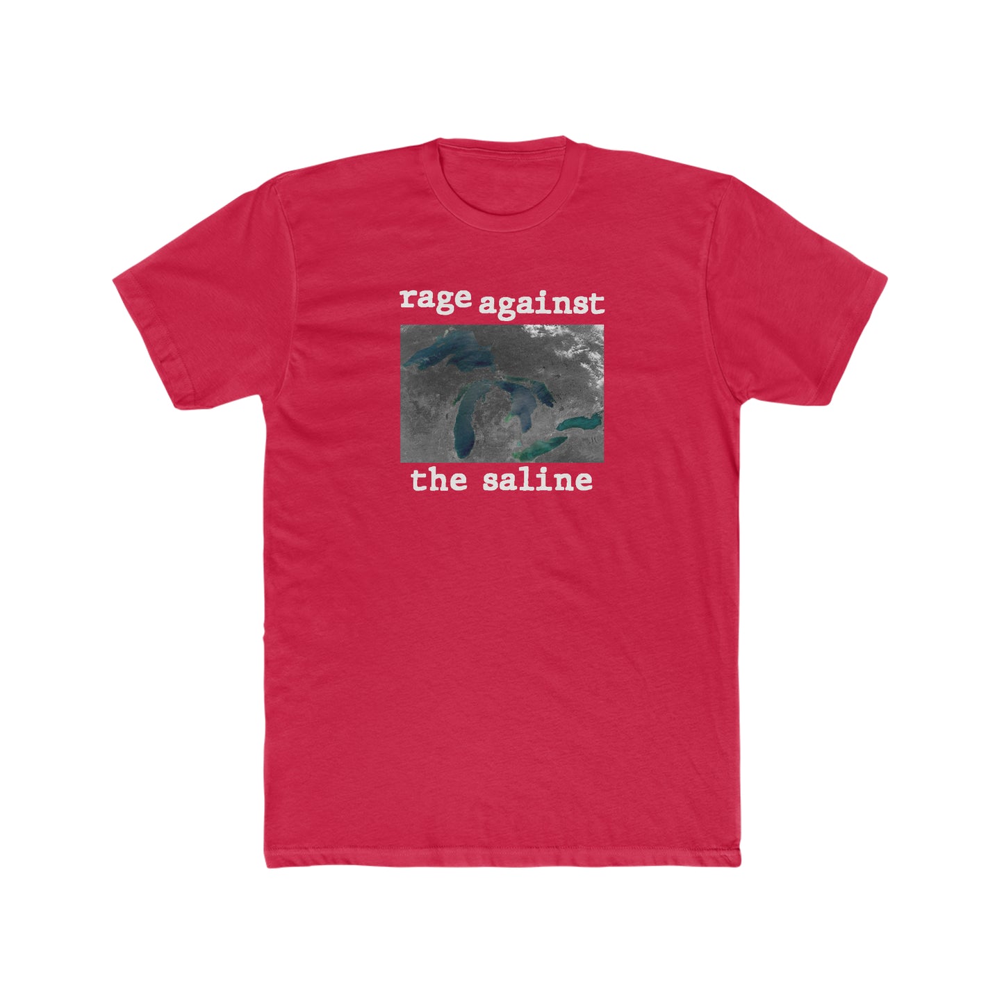 Great Lakes 'Rage Against the Saline' T-Shirt | Men's Fitted