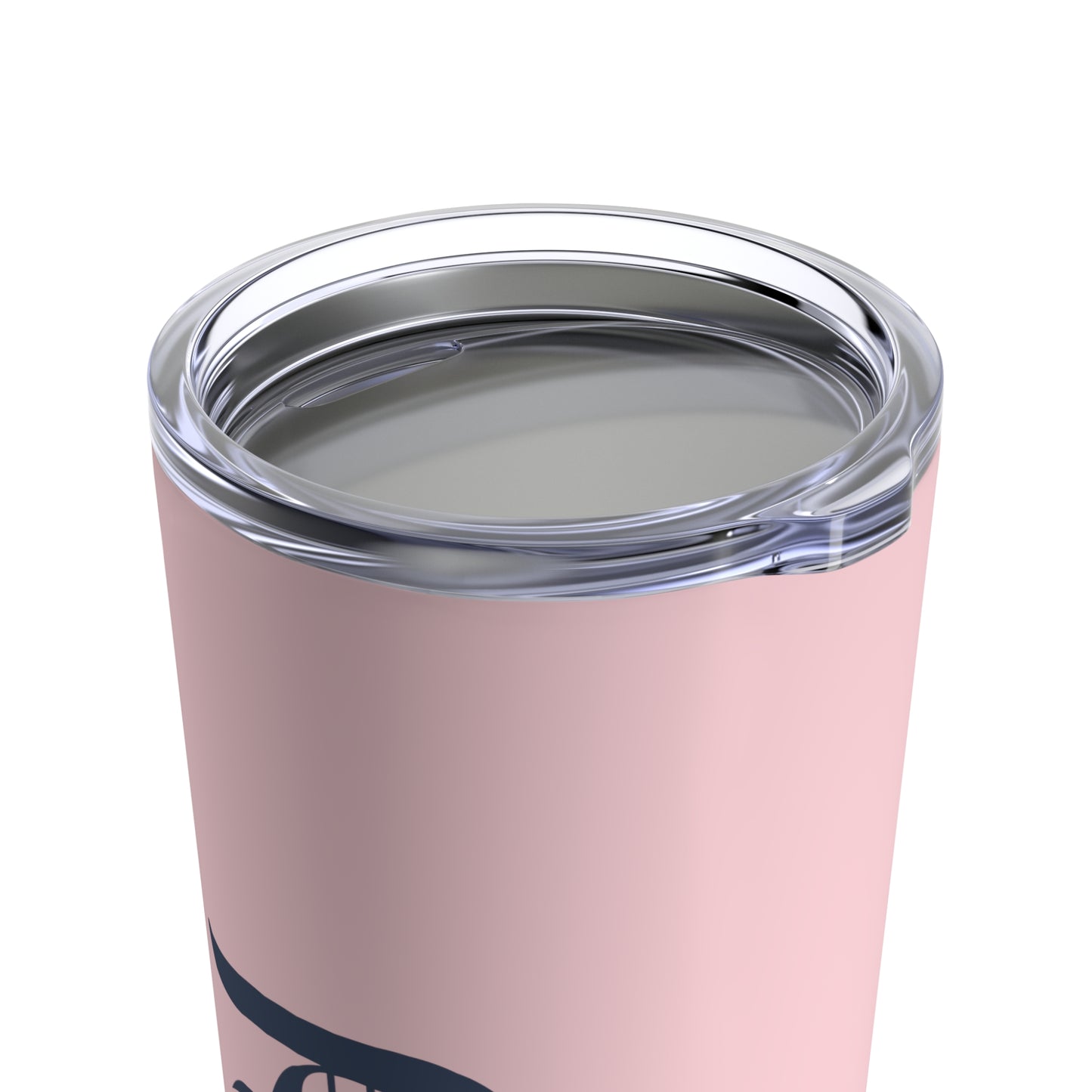 Detroit 'Old English D' Tumbler | Pale Pink - 20oz