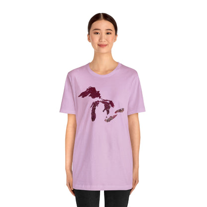 Great Lakes T-Shirt (Ruby Edition) | Unisex Standard