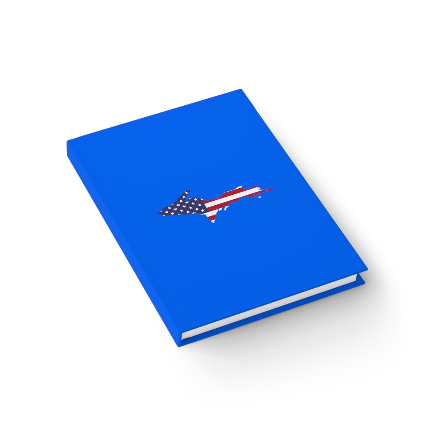 Michigan Upper Peninsula Blank Sketchbook (w/ UP USA Flag) | Motor Town Blue