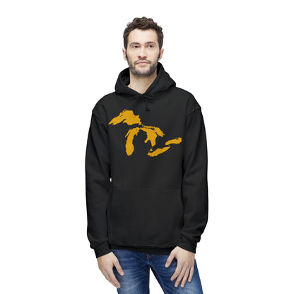 Great Lakes Ultrapremium Hoodie | Made in USA - Gold