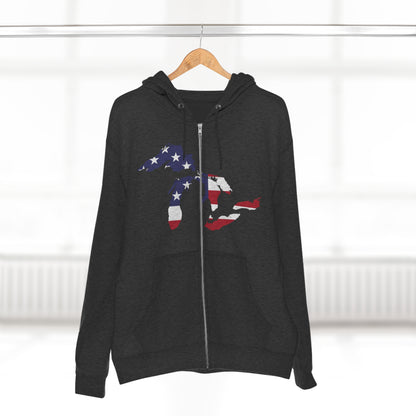 Great Lakes Hoodie (Patriotic Edition) | Unisex Full Zip