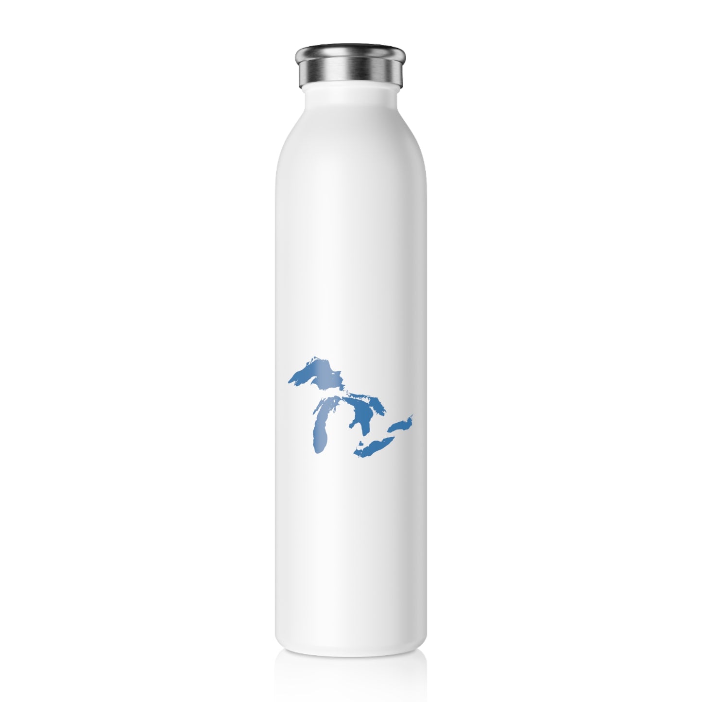 Great Lakes Water Bottle (Superior Blue) | 20oz Double-Walled