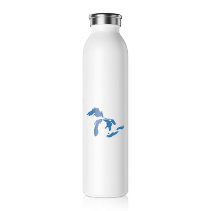 Great Lakes Water Bottle (Superior Blue) | 20oz Double-Walled