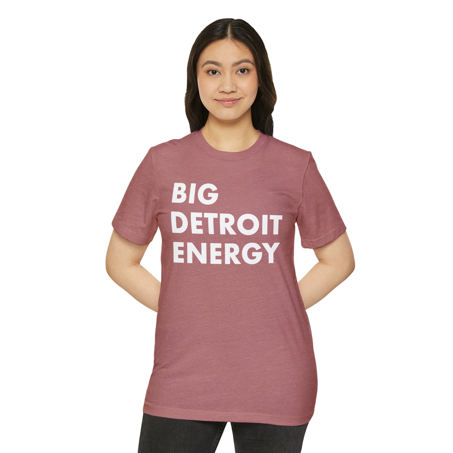 'Big Detroit Energy' T-Shirt | Unisex Recycled Organic