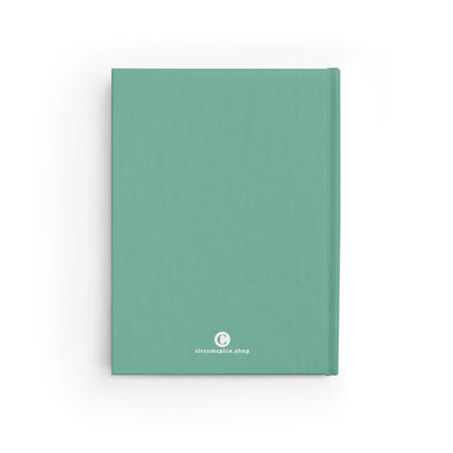 Michigan Upper Peninsula Blank Sketchbook (w/ UP Outline) | Metallic Mint Green