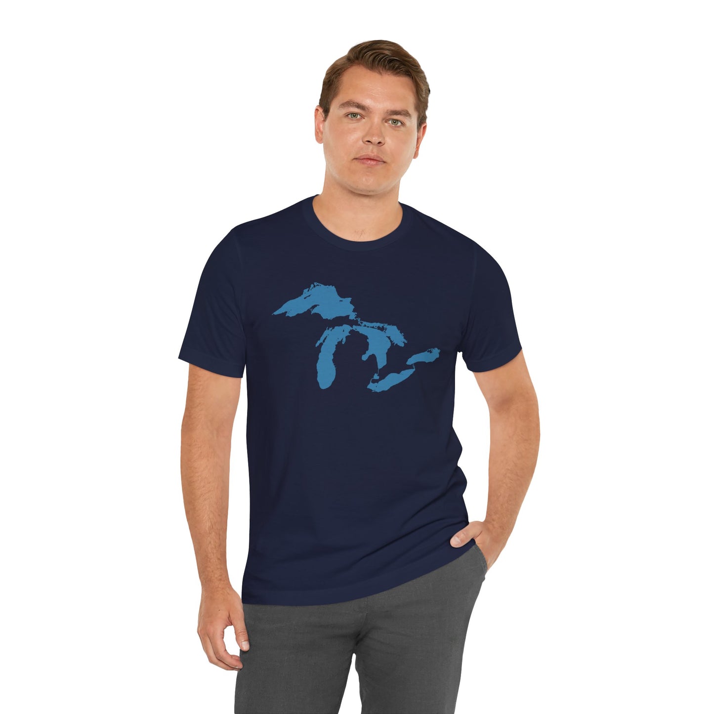 Great Lakes T-Shirt | Unisex Standard - Traverse Blue