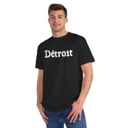 'Détroit' T-Shirt (Old French Font) | Organic Unisex