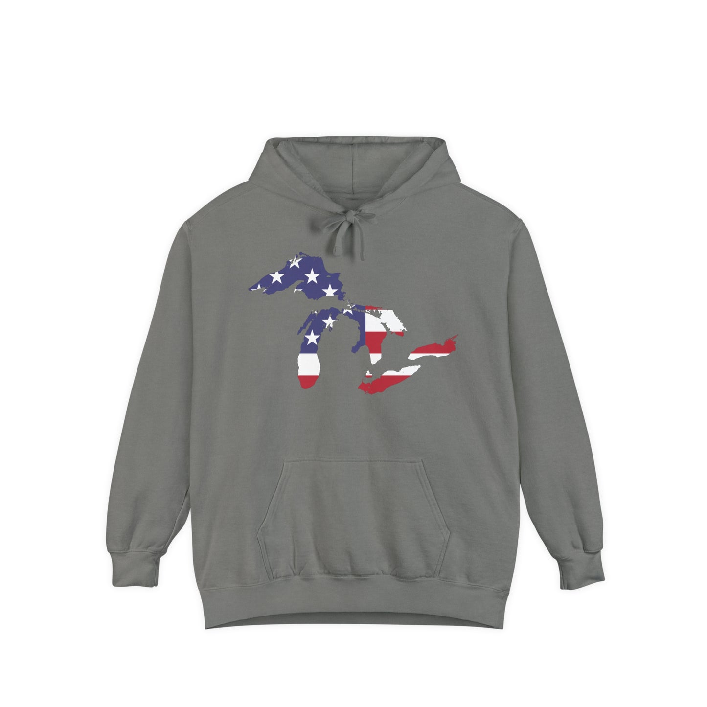 Great Lakes Hoodie (Patriotic Edition) | Unisex Garment-Dyed