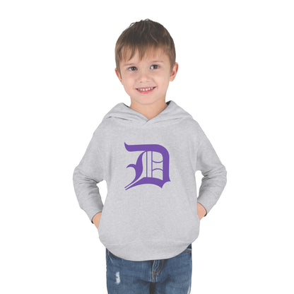 Detroit 'Old English D' Hoodie (Lake Iris) | Unisex Toddler