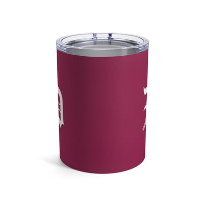 Detroit 'Old English D' Tumbler | Ruby Red - 10oz