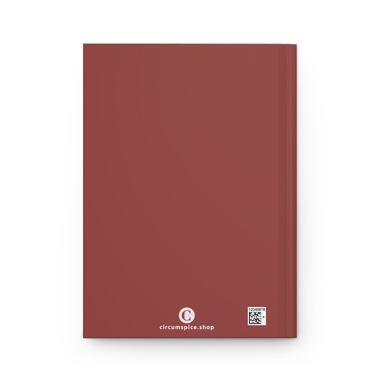 Michigan Upper Peninsula Hardcover Journal (w/ UP USA Flag) | Ruled - Ore Dock Red