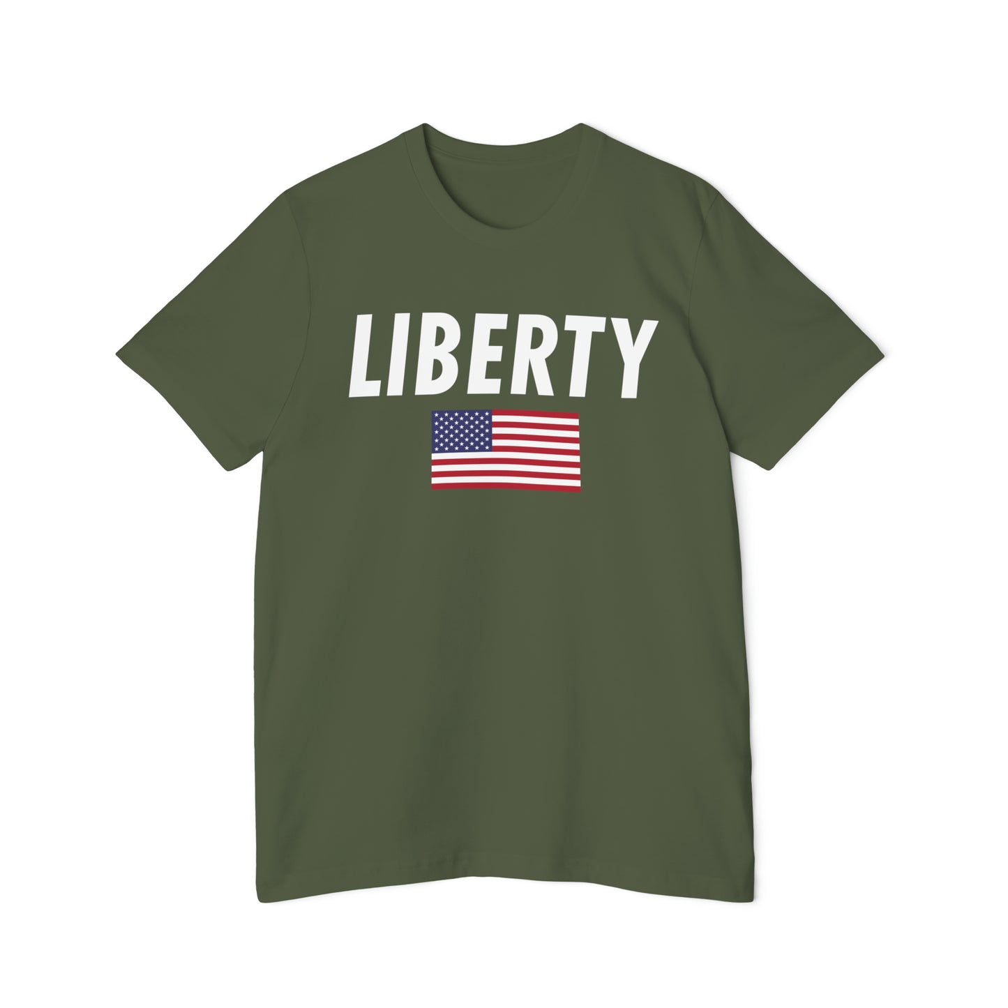 'Liberty' T-Shirt (Oblique Sans Flag Edition) | Made in USA