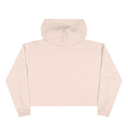 Detroit 'Old English D' Cropped Hoodie (Apple Blossom Pink)