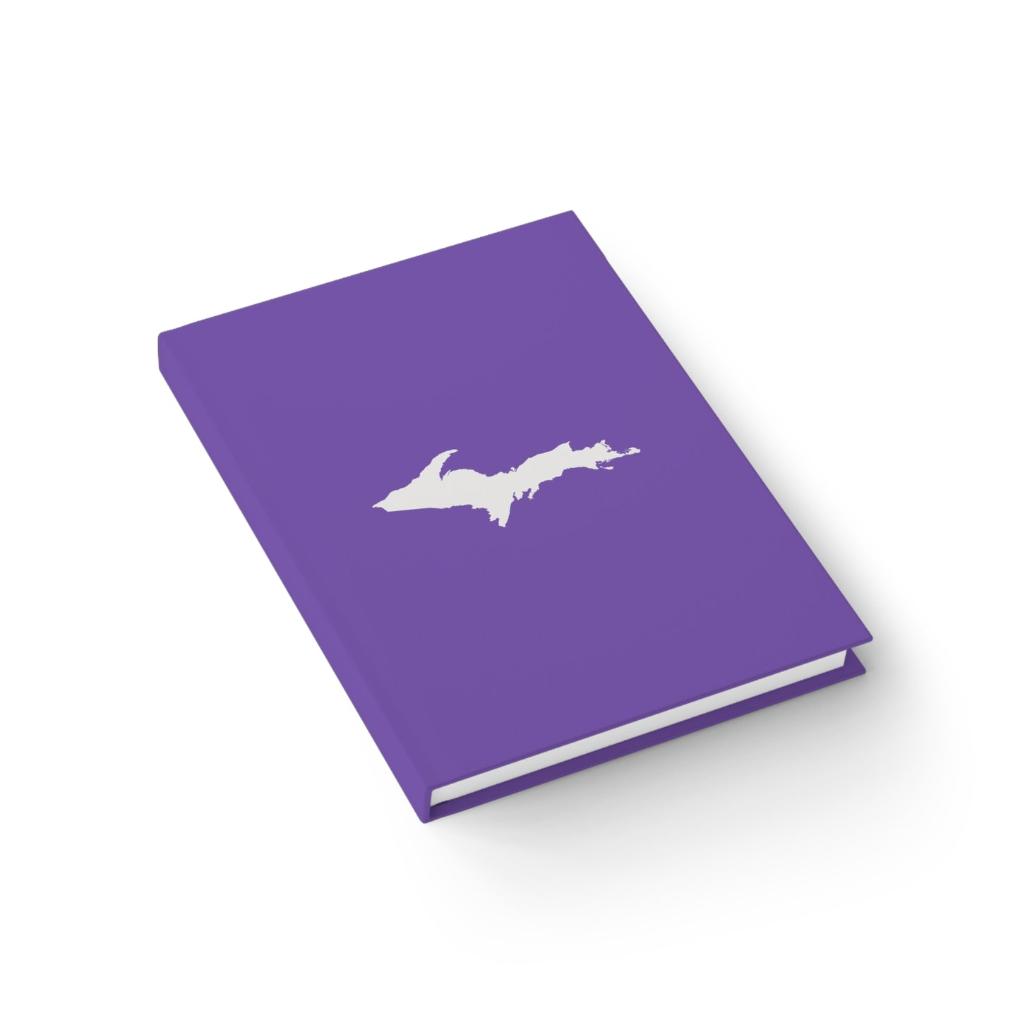 Michigan Upper Peninsula Blank Sketchbook (w/ UP Outline) | Lake Iris