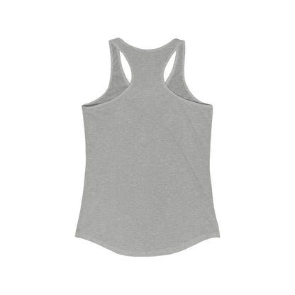 Detroit 'Old English D' Tank Top (Mini Iron Ore Grey 'D') | Women's Racerback