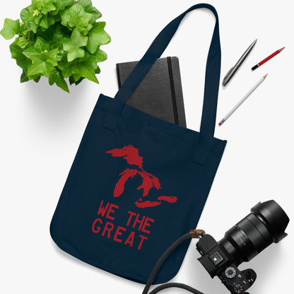 Great Lakes 'We The Great' Heavy Tote | Thimbleberry Red