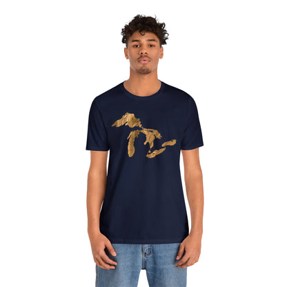 Great Lakes T-Shirt (Gold Bullion Edition) | Unisex Standard