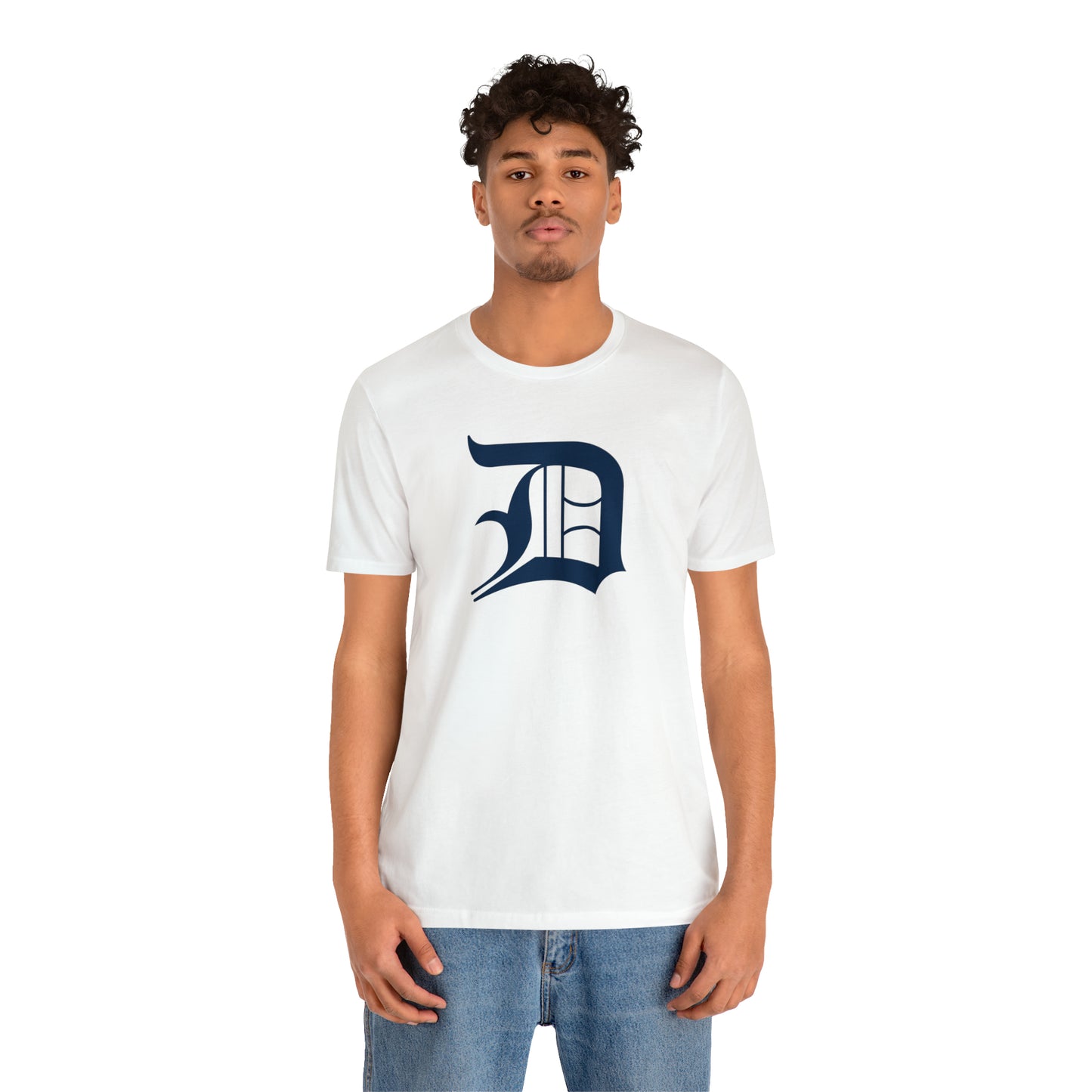 Detroit 'Old English D' T-Shirt | Unisex Standard