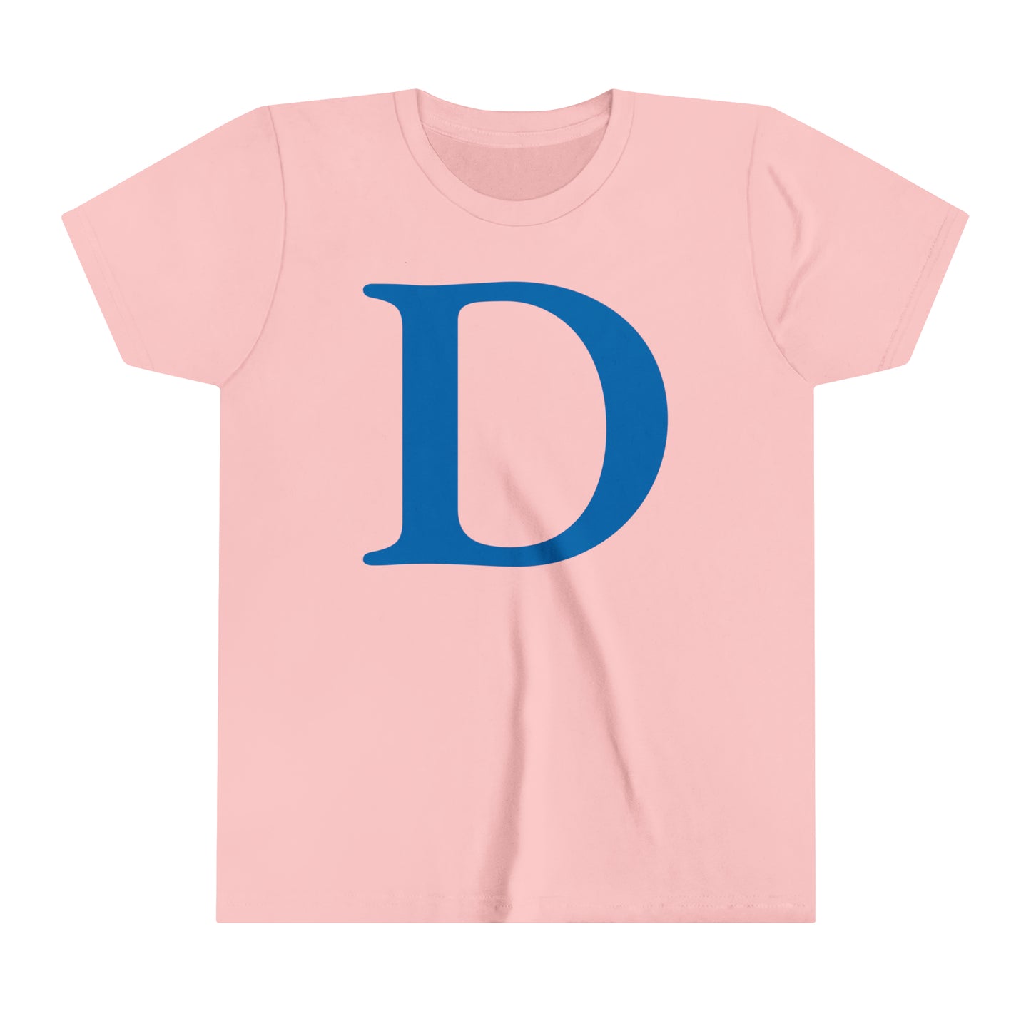 Detroit 'Old French D' T-Shirt (Azure) | Youth Short Sleeve