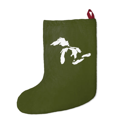 Great Lakes Christmas Stocking | Army Green