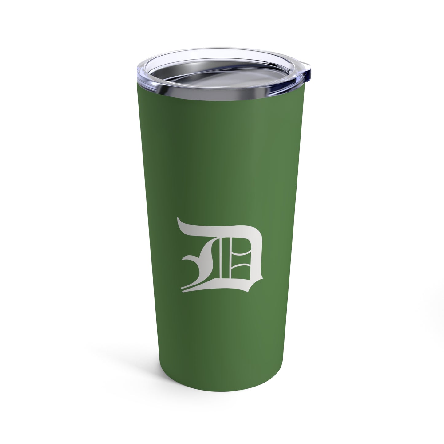 Detroit 'Old English D' Tumbler | Pine Green - 20oz