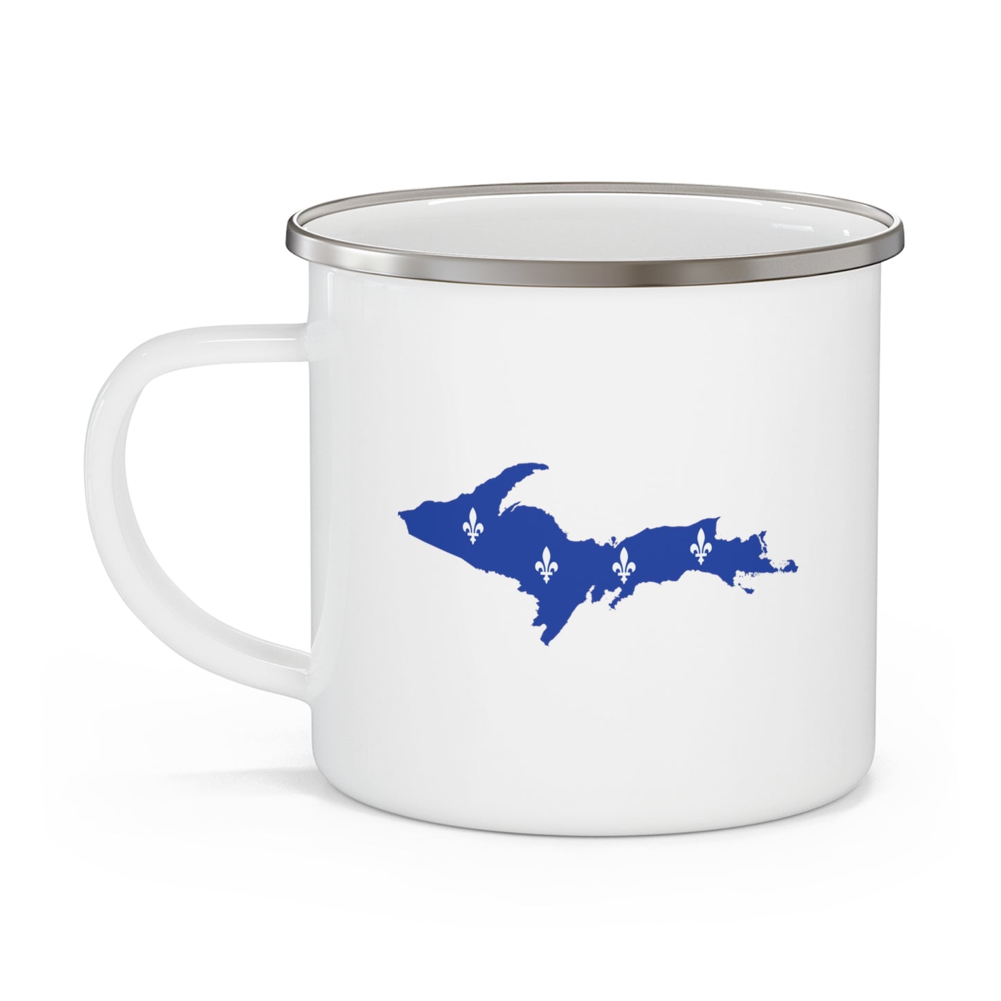 Michigan Upper Peninsula Camping Mug (w/ UP Quebec Flag) | 12oz