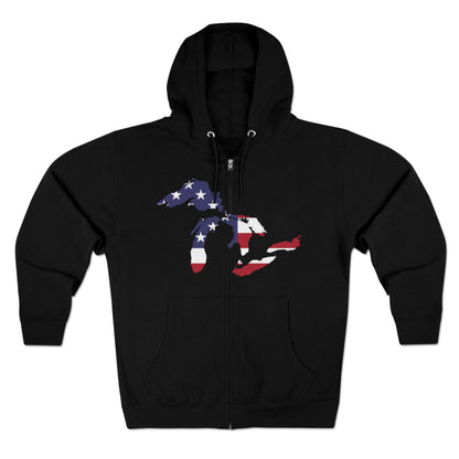 Great Lakes Hoodie (Patriotic Edition) | Unisex Full Zip