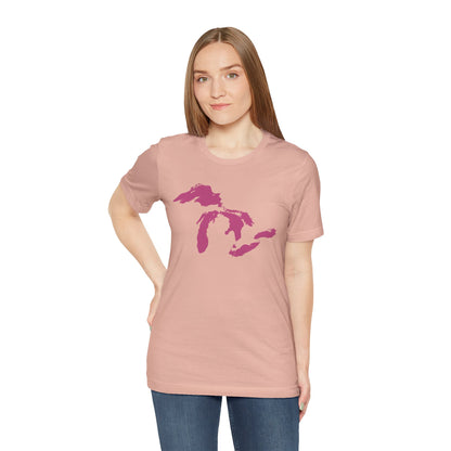 Great Lakes T-Shirt | Unisex Standard - Apple Blossom Pink