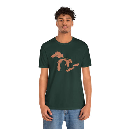 Great Lakes T-Shirt | Unisex Standard - Copper