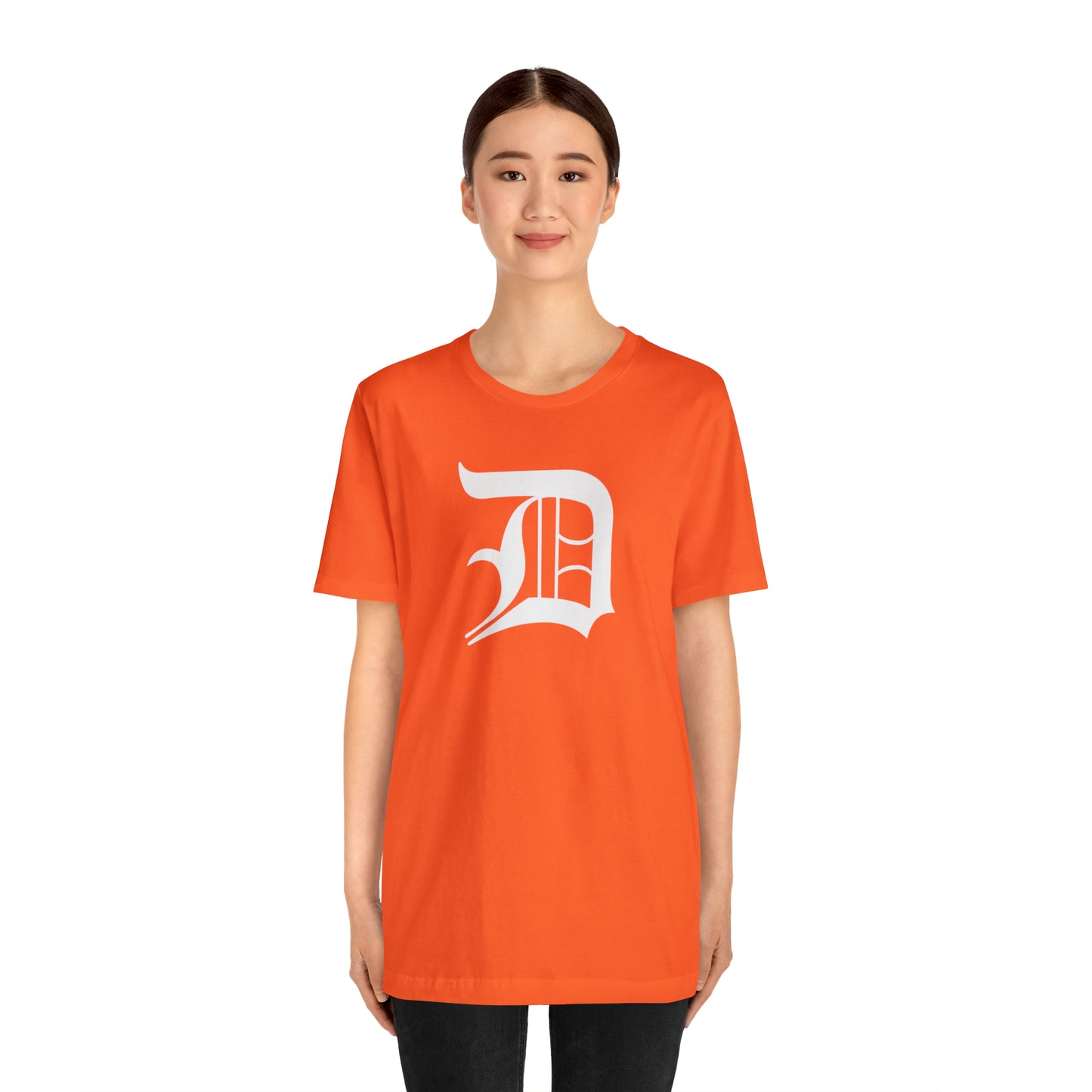 Detroit 'Old English D' T-Shirt | Unisex Standard