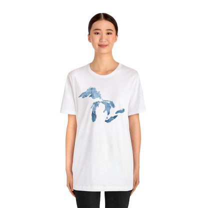 Great Lakes T-Shirt (Lake Ice Edition) | Unisex Standard