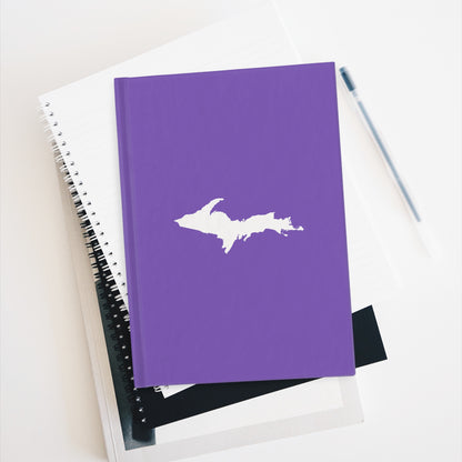 Michigan Upper Peninsula Blank Sketchbook (w/ UP Outline) | Lake Iris