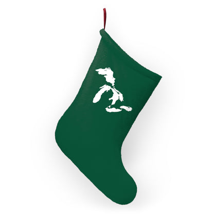 Great Lakes Christmas Stocking | Superior Green